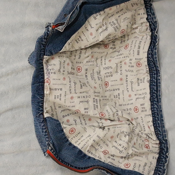 Baby Gap Original Special Edition Legendary Denim Zip Up Jacket VTG 12-24 mos - Picture 6 of 16